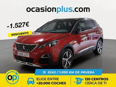 Usado Peugeot 3008 GT-line 130 CV (95 kW) 2020 Rojo Recogida
