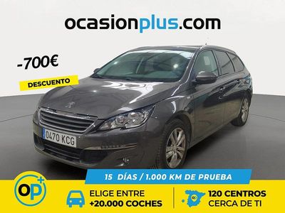 Gris Usado 2017 Peugeot 308 Style Familiar | 9450 € (Precio justo)