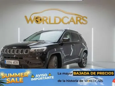 Usado Jeep Compass Limited 131 CV (96 kW) 2022 Negro SUV