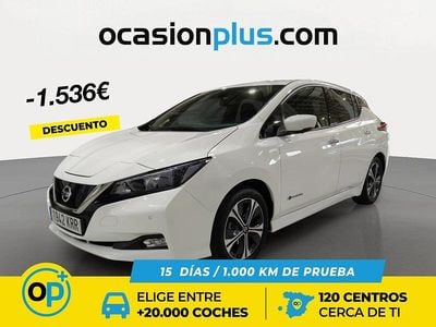 Usado Nissan Leaf N-Connecta 110 kW (150 CV) 2018 Blanco Utilitario