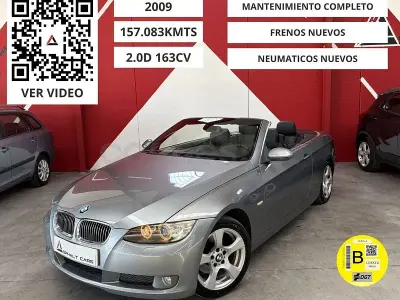 Usado BMW 320 Cabriolet 177 CV (130 kW) 2009 Gris / plata Descapotable