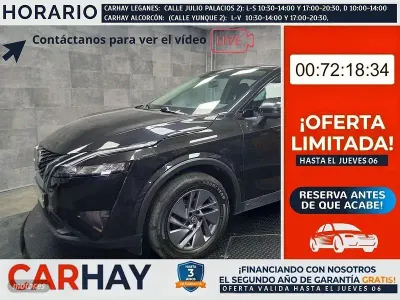 Usado Nissan Qashqai Acenta 140 CV (102 kW) 2022 Negro SUV