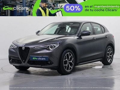 Usado Alfa Romeo Stelvio Sprint 190 CV (139 kW) 2021 Azul SUV