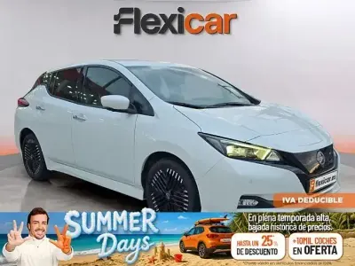 Usado Nissan Leaf Tekna 110 kW (150 CV) 2024 Blanco Utilitario