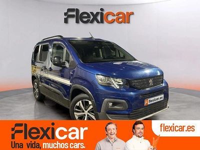 Usado Peugeot Rifter GT-line 130 CV (95 kW) 2019 Azul Monovolumen