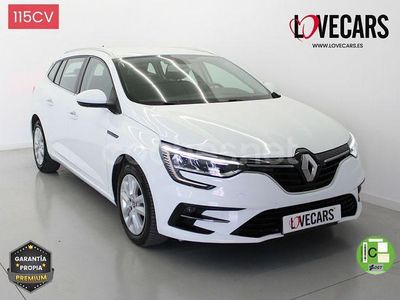 Usado Renault Mégane GrandTour Business 115 CV (84 kW) 2021 Blanco Familiar