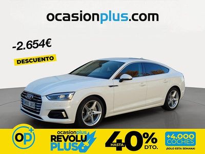 Usado Audi A5 Sport 190 CV (139 kW) 2017 Blanco Berlina