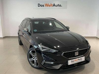Usado Seat Leon ST FR 150 CV (110 kW) 2024 Negro Familiar