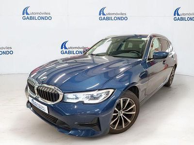 Usado BMW 320e 190 CV (139 kW) 2022 Azul Familiar