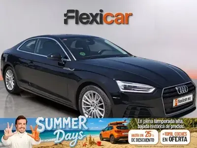 Usado Audi A5 150 CV (110 kW) 2019 Negro Coupe