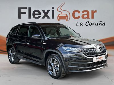 usado Skoda Kodiaq 2.0 TSI 140KW (150cv) DSG 4x4 Sportline Gasolina en Flexicar La Coruña