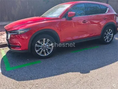 Usado Mazda CX-5 Signature 150 CV (110 kW) 2019 Granate SUV