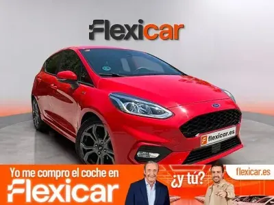 Usado Ford Fiesta ST-Line 100 CV (73 kW) 2019 Rojo Utilitario