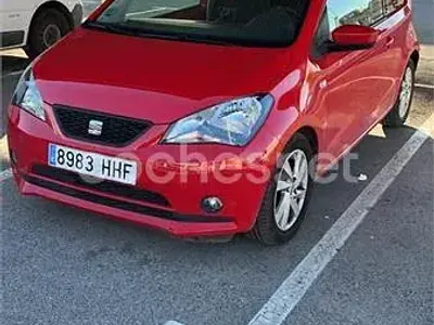 Usado Seat Mii Style 75 CV (55 kW) 2011 Rojo Utilitario