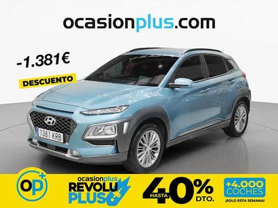 Usado Hyundai Kona 120 CV (88 kW) 2018 Azul SUV