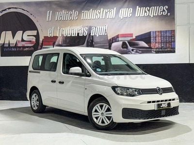 Usado VW Caddy 102 CV (75 kW) 2023 Blanco Monovolumen