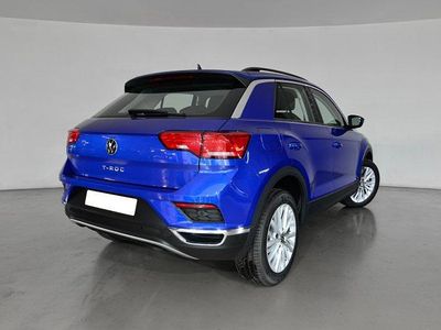 Usado VW T-Roc 110 CV (80 kW) 2022 Azul ravenna metalizado SUV