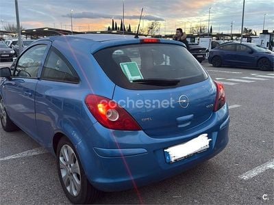 Usado Opel Corsa Enjoy 90 HP (66 kW) 2008 Azul Citadino