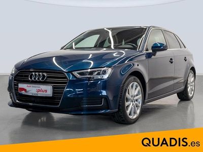 Usado Audi A3 Design 150 CV (110 kW) 2018 Azul Berlina
