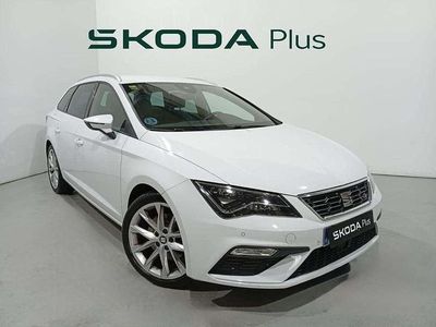 Usado Seat Leon ST FR 150 CV (110 kW) 2020 Blanco Familiar