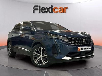 Usado Peugeot 3008 Active 131 CV (96 kW) 2021 Azul SUV
