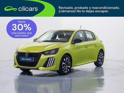 Usado Peugeot 208 Active 100 CV (73 kW) 2024 Amarillo Utilitario
