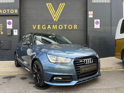 Usado Audi A1 Sportback Design 95 CV (69 kW) 2016 Azul Utilitario