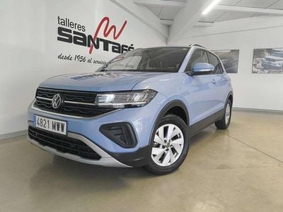 Usado VW T-Cross Life 95 CV (69 kW) 2024 Azul SUV