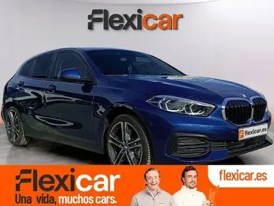 Begagnad BMW 120 190 HK (139 kW) 2021 Blå Halvkombi