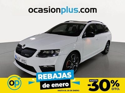 Blanco Usado 2014 Skoda Octavia RS Familiar | 16.450 € (Precio justo)