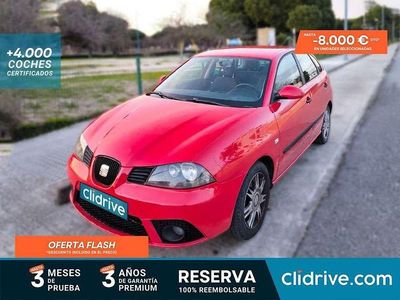 Brugt Seat Ibiza Reference 86 HK (63 kW) 2007 Rød Hatchback