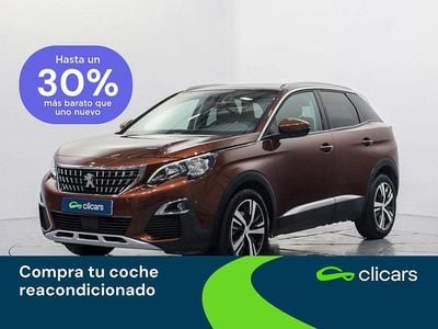 Usado Peugeot 3008 Allure 130 CV (95 kW) 2017 Marrón SUV