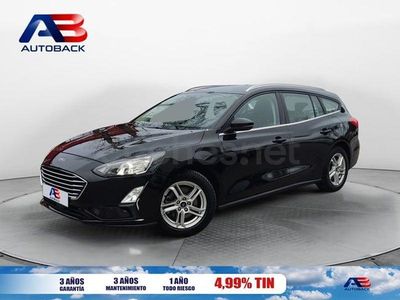 Usado Ford Focus Trend+ 120 CV (88 kW) 2021 Negro Familiar