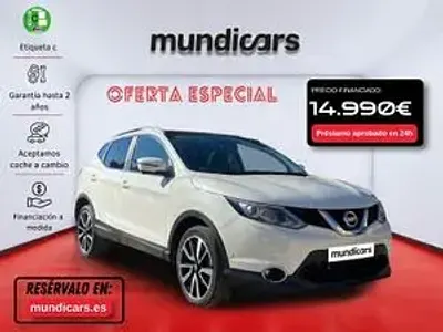 Usado Nissan Qashqai Tekna 131 CV (96 kW) 2016 Blanco SUV