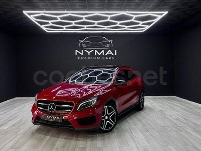 Usado Mercedes GLA220 AMG line 170 CV (125 kW) 2014 Rojo SUV