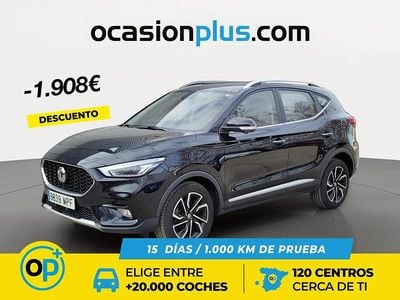 Usado MG ZS Luxury 106 CV (77 kW) 2024 Negro Recogida