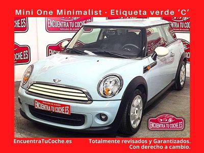 Usado Mini ONE 75 CV (55 kW) 2011 Azul Utilitario