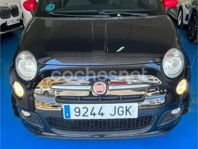 Usado Fiat 500 Pop 69 CV (50 kW) 2015 Negro Berlina