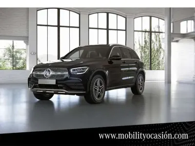 Usado Mercedes GLC350 320 CV (235 kW) 2022 Negro SUV