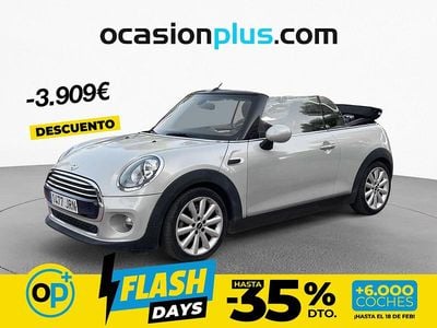 Usado Mini Cooper D Cabriolet 116 CV (85 kW) 2016 Gris Descapotable