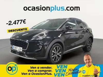 Usado Ford Puma Titanium 125 CV (91 kW) 2022 Negro SUV