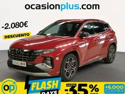 Usado Hyundai Tucson N Line 150 CV (110 kW) 2023 Rojo SUV