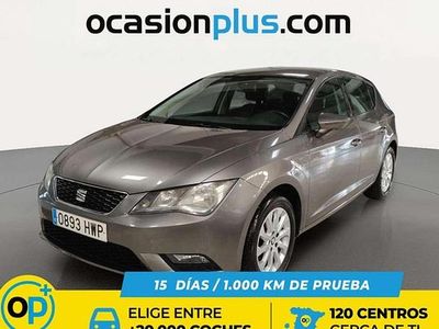 Usado Seat Leon Style 105 CV (77 kW) 2014 Gris Utilitario