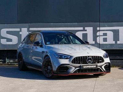 Usado Mercedes C63S AMG 680 CV (500 kW) 2023 Gris / plata Familiar