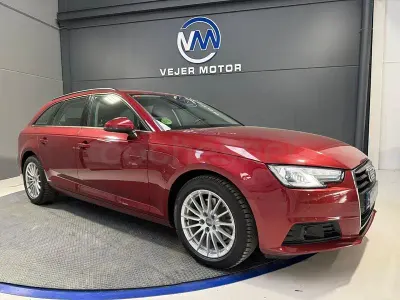 Brugt Audi A4 Advanced Plus 122 HK (89 kW) 2019 Rød Stationcar