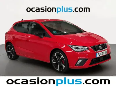 Usado Seat Ibiza FR 150 CV (110 kW) 2023 Rojo Utilitario
