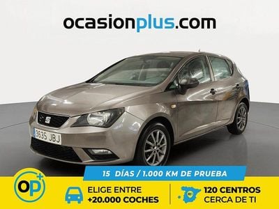 Usado Seat Ibiza Reference 90 CV (66 kW) 2014 Gris Utilitario