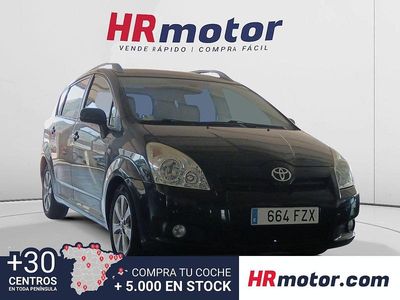 Negro Usado 2008 Toyota Corolla Monovolumen | 6290 €