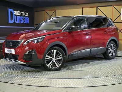 Rojo Usado 2020 Peugeot 5008 GT Monovolumen | 18.090 € (Precio justo)