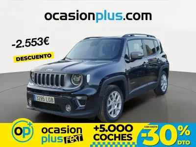 Usado Jeep Renegade Limited 120 CV (88 kW) 2020 Negro SUV